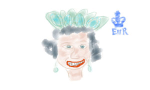 Parody of Queen Elizabeth II