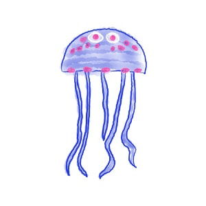 jellyfish artwork parody
